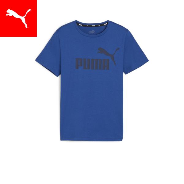 プーマ キッズ Tシャツ PUMA キッズ ボーイズ ESS ロゴ Tシャツ 120-160cm