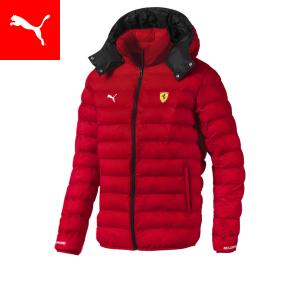 プーマ メンズ ダウンジャケット PUMA フェラーリ エコ パックライト ジャケット