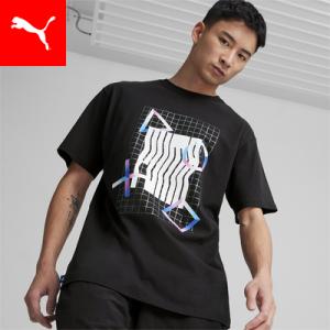 プーマ メンズ Tシャツ PUMA メンズ PUMA x PlayStation エレベーテッド 半袖 Tシャツの商品画像