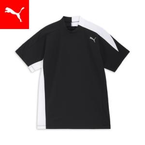 『25,26日ボーナスストア最大20倍』プーマ メンズ ゴルフ Tシャツ PUMA メンズ ゴルフ  PF ストレッチ CB テックカット 半袖 モッ｜puma