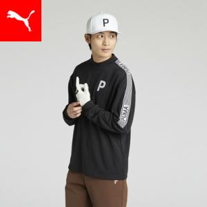 PUMA tシャツ プーマ メンズ ゴルフ PC ストレッチ ジャガード