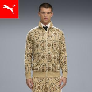 【美品　レア　セットアップ】PUMA　総柄　ジャージ　トラックジャケット　LL相 ALAND ジャージ 「UNISEX」PUMA／SQUID GAME T7 ICONIC トラック