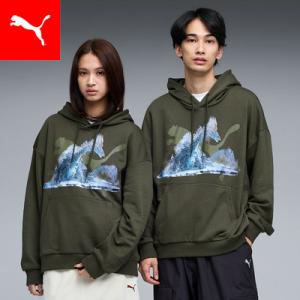 PUMA モンスターハンターワイルズ アイルー フーディ T7 プーマ パーカー ユニセックス PUMA x モンスターハンターワイルズ アイルー フーディ