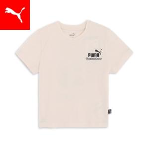 プーマ キッズ Tシャツ PUMA キッズ ボーイズ ESSプラス MID 90s グラフィック Tシャツ 120-160cm