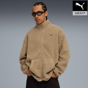 プーマ ベロア トラックジャケット ブラック メンズ PUMA : RAWDRIP