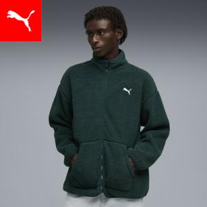 【公式】 PUMA プーマ メンズ ESS エレベーテッド リラックスド フルジップ シェルパ ジャ...