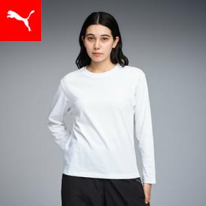 【公式】 PUMA プーマ ウィメンズ ESS MX キャットロゴ リラックスド 長袖 Tシャツ E...