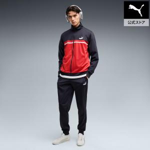 PUMA（プーマ） トラックスーツ メンズ ポリ カラーブロック スーツ