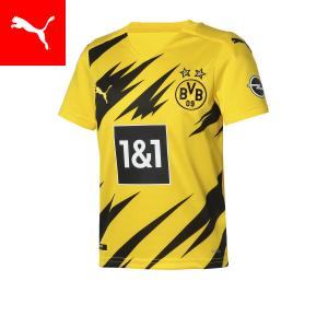 キッズ ドルトムント BVB ホーム 半袖 レプリカ シャツ JR 116-164cm