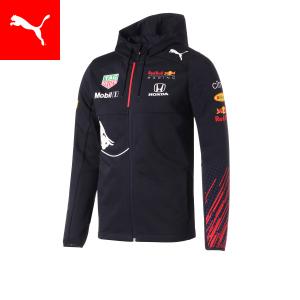 プーマ メンズ トップス パーカー PUMA レッドブル RBR チーム フーデッド フルジップ