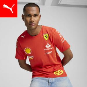 プーマ メンズ MOTORSPORT Tシャツ PUMA メンズ フェラーリ セインツ Tシャツの商品画像