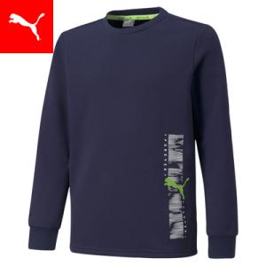プーマ キッズ トップス パーカー PUMA キッズ ACTIVE SPORT クルー スウェット TR 120-160cm