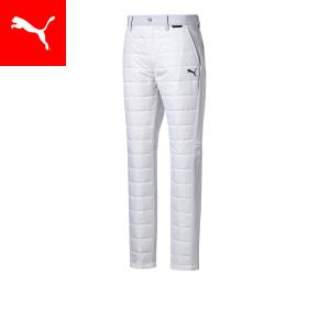 【公式】 PUMA プーマ ゴルフ ミックス スウェット パンツ KNITTED PANTS メンズ Bright White