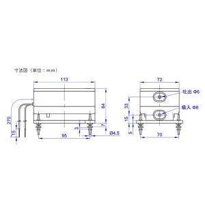 エアーポンプ BT-6000S 【吸排両用】 ...の詳細画像4