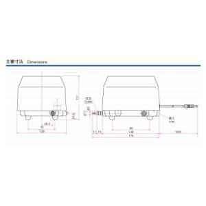 YP-6A(2方分岐管付き) エアーポンプ Y...の詳細画像2
