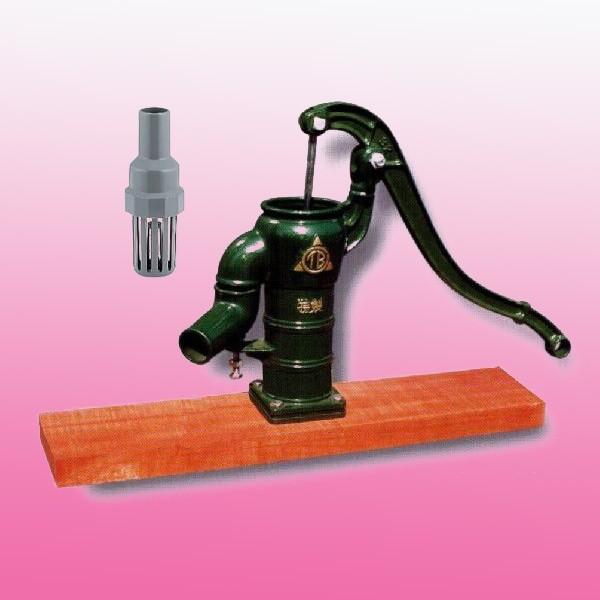 手押しポンプ　木台付き仕様　堀井戸用　プラ玉ピストン　TOBO東邦工業Ｔ３２ＰＤＦ　