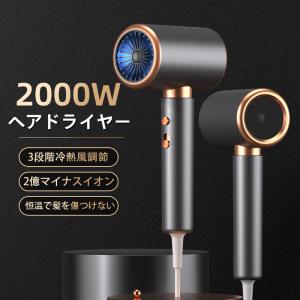 ヘアドライヤー ドライヤー 速乾 高級 3段階調節可能