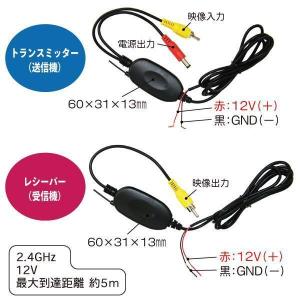 映像 無線 ワイヤレストランスミッター 2.4...の詳細画像3