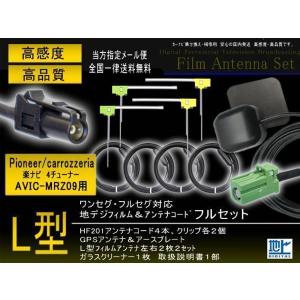 送無◆新品　HF201用カロッツェリア 地デジフィルムアンテナセット GPSセット◆ワンセグ　フルセ...