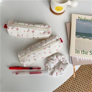 ペンケース 筆箱 ポーチ 花柄 インスタ映え ...の詳細画像1