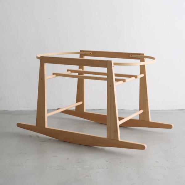 PUPPAPUPO クーファンスタンド クーハン ゆりかご かご 台 ラック ベビー 赤ちゃん ロッ...