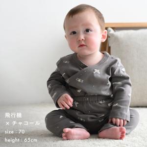 PUPPAPUPO 長袖 ロンパース 上下セッ...の詳細画像5