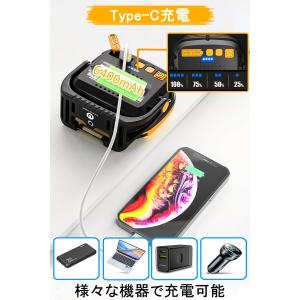 【防災対策】投光器 LED作業灯 ランタン 集...の詳細画像2