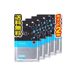 数量限定オルフェス アクアモイスチャーマスク ピュアブラック 25mL 5個セット