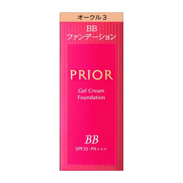 ☆メール便・送料無料・ポイント10倍☆資生堂 プリオール 美つやBBジェルクリーム n オークル3 ...