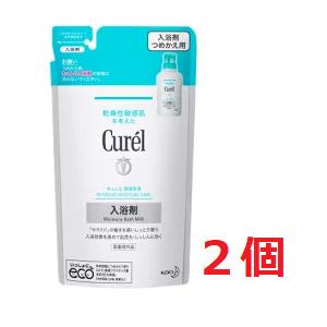 ■2個セット・送料無料■数量限定!  花王 キュレル 潤浸保湿 入浴剤 つめかえ用(360ml) 医...