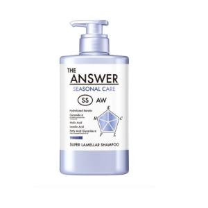 △送料無料△数量限定! ＴＨＥ　ＡＮＳＷＥＲ（ジアンサー）　シーズナルケア　ＳＳ　スーパーラメラシャンプー　ポンプ　４００ｍｌ