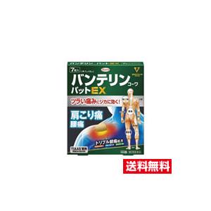 ☆メール便・送料無料☆第2類医薬品  興和 バンテリンコーワパットEX(7枚入)(セルフメディケーシ...