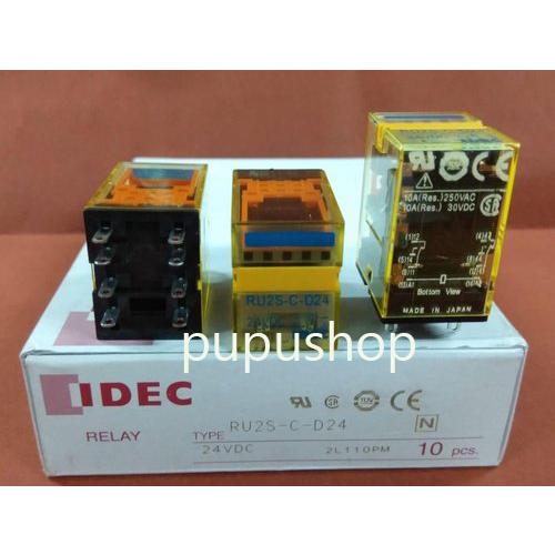 RU2S-C-D24 10個セット 新品 IDEC 180日保証 リレーソケット 和泉電機 保証付【...