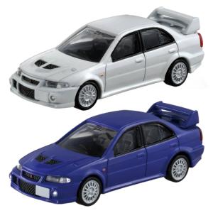 トミカプレミアム 13 三菱 ランサーエボリューションVI GSR  + 13 三菱 ランサーエボリューションVI GSR
