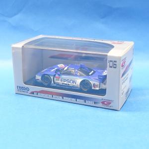 EBBRO 1/43 801 SUPER GT 500 EPSON NSX No.32 BLUE/WHITE｜purasen