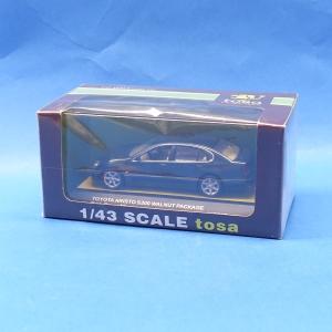 tosa collections 1/43 TOYOTA ARISTO S300 WALNUT PACKAGE DARK GREEN MICA｜purasen