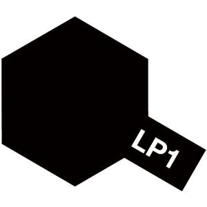 タミヤカラー ラッカー塗料 LP-1 ブラック LACQUER PAINT LP-1 BLACK｜purasen