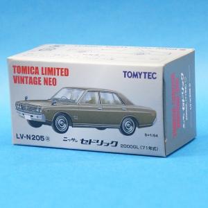 トミーテック 日産セドリック スタンダード（グレー）LV-105a【トミー