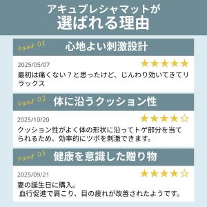 指圧マット 指圧枕 2点セット ストレス解消 ...の詳細画像4