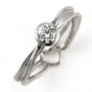 婚約指輪 ダイヤ 安い プラチナ 18金 リング ダイヤモンド 一粒 