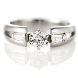 婚約指輪 ダイヤモンド プラチナ リング 0.3ct 天然石 エンゲージリング 鑑定書 安い オーダー｜pure-precious