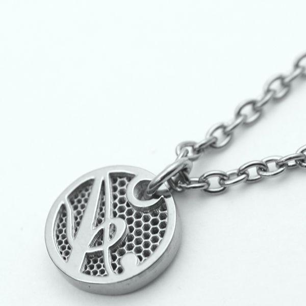 チタンイニシャルペンダント-シンプルタイプ-P038