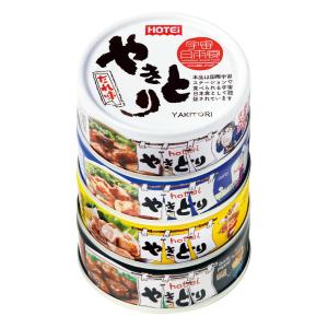 ホテイ やきとりアソート4缶シュリンク GP4 4缶×2個