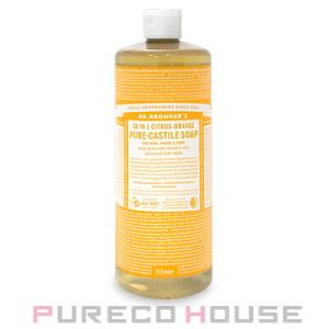 ドクターブロナー(Dr.Bronner's) マジックソープ シトラス 945ml（薄黄色）(レフィル)【メール便は使えません】｜pureco2nd