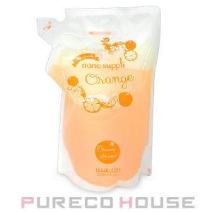 サニープレイス ナノサプリ クレンジング シャンプー オレンジ (レフィル) 800ml【メール便は使えません】｜pureco2nd