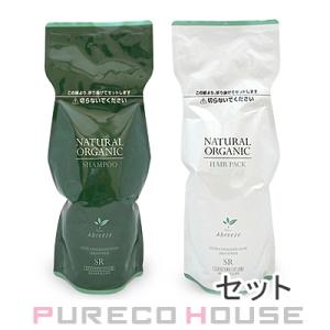 アブリーゼ ナチュラル オーガニック シャンプー SR (レフィル) 600ml + ヘアパック S...