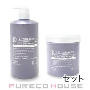 ハホニコ キラメラメ メンテケアシャンプー 1000ml + ヘアパック デイリー 500g 【セット】【メール便は使えません】｜pureco2nd