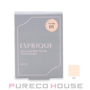 コーセー エスプリーク シルキーロングステイ パウダー (フェイスパウダー) 6g #01 ベージュ...