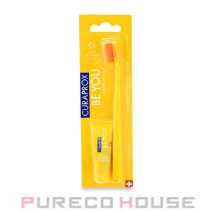 CURAPROX (クラプロックス) クラプロックスビーユー 歯ブラシ+歯みがき パック #ピーチ+...