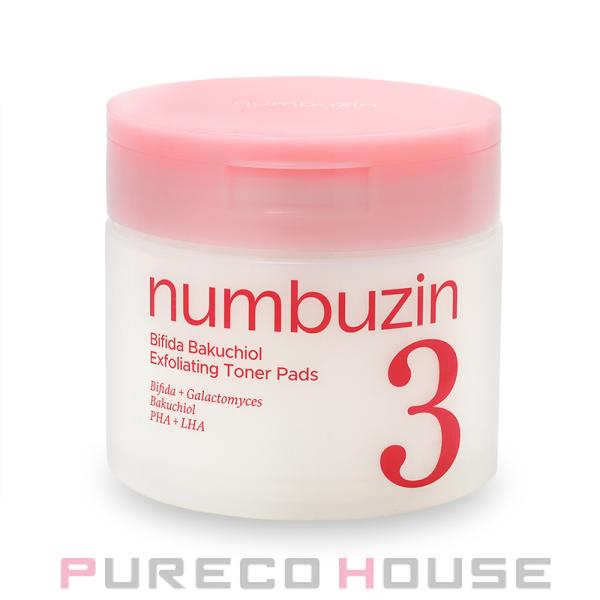 numbuzin（ナンバーズイン） 3番 もちすべキメケアトナーパッド 70枚入り